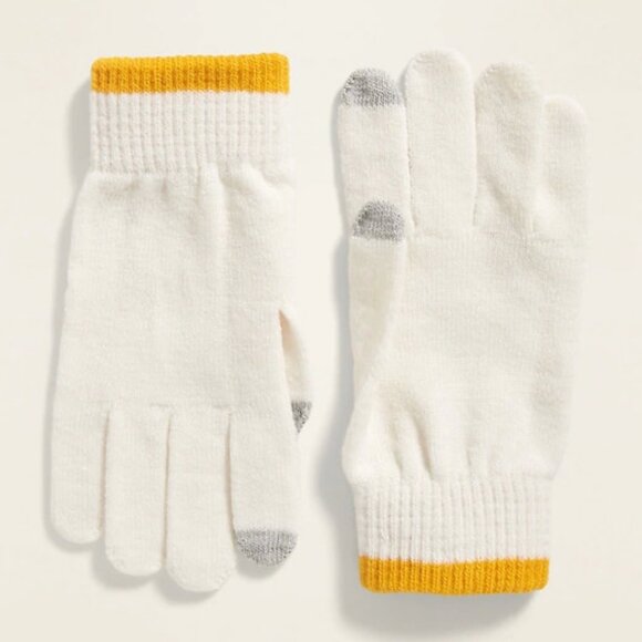 Text-Friendly Sweater-Knit Gloves - Picture 1 of 1